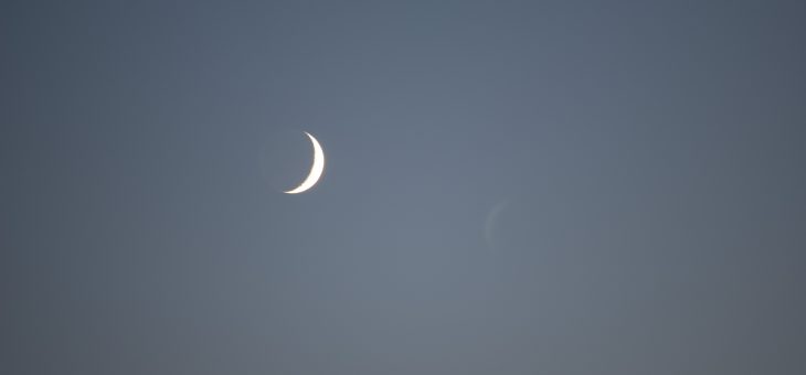 Księżyc i Wenus